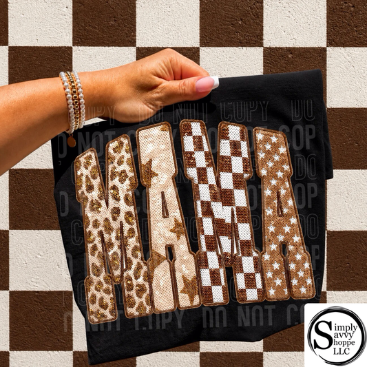 Mama (brown color scheme)